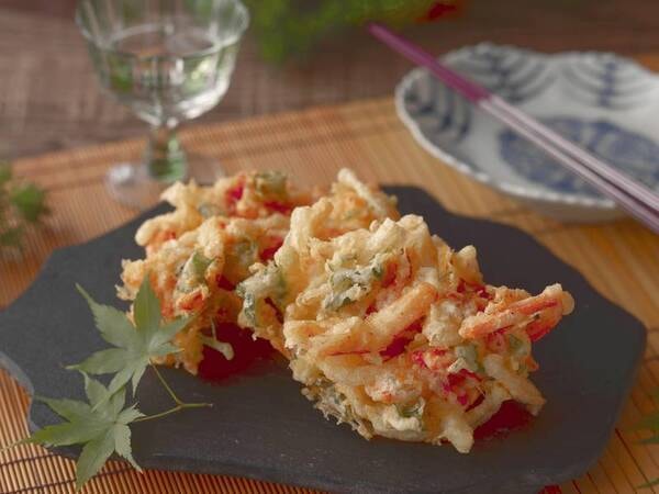 カニづくしバイキング_カニのかき揚げ/例