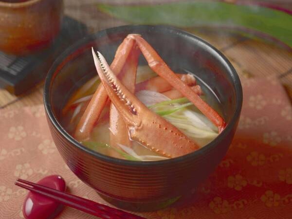 カニづくしバイキング_カニ汁/例