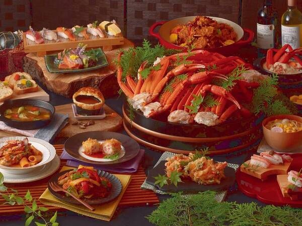 カニづくしバイキング/例