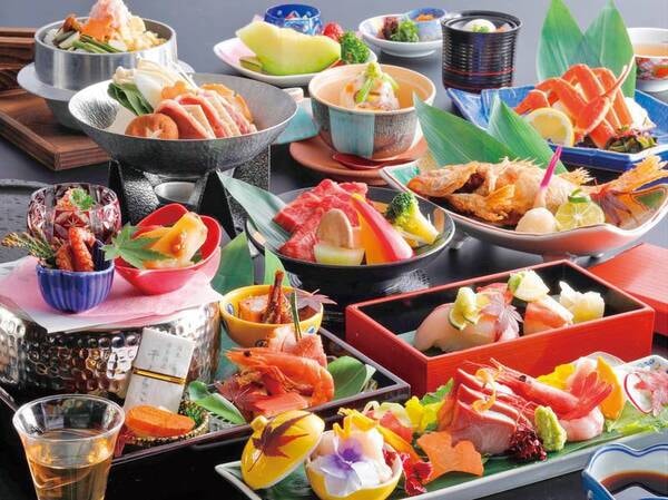 【夕食】会席料理「手取川」※写真は2022年10月から2023年3月までのイメージ