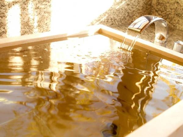 【内風呂付10畳「檜-HINOKI」/例】好きな時に好きなだけお風呂を楽しめます※沸かし湯