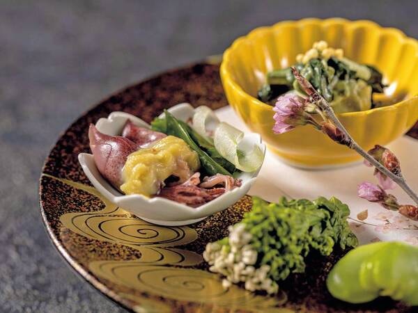 【季節の会席・一例】