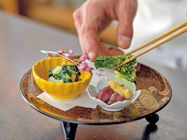【季節の会席・一例】