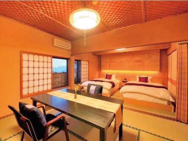 数寄屋造り次の間付（和ベッド）