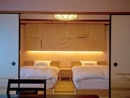 数寄屋造り次の間付（和ベッド）