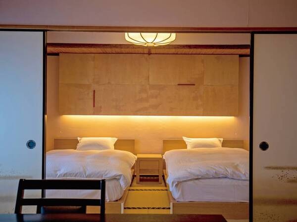 数寄屋造り次の間付（和ベッド）