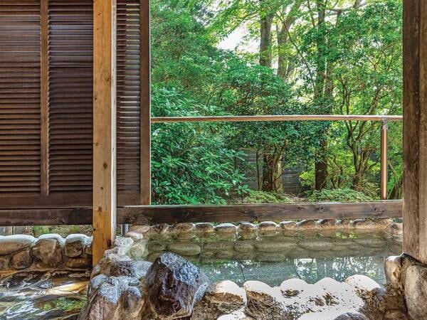 【本棟1階】客室露天風呂/一例