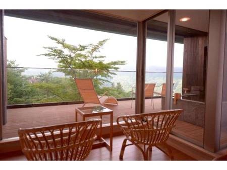 「函(Hako)」和洋室＋大文字眺望デッキ/一例