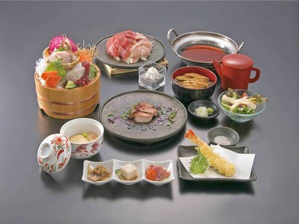 【響～HIBIKI～コース/一例】新篠津産の食材を使った、料理長おすすめのコース料理