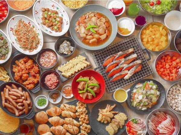 朝食バイキング/例