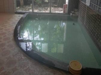 湯宿　升形屋／大浴場