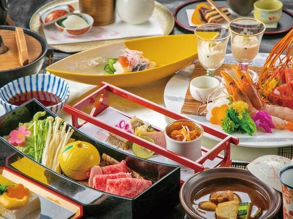 【わかまつや体験プラン/例】初めてご宿泊される方限定の試泊プラン!夕食は「【会場食】山形旬綴り膳」をご用意