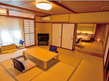 【禁煙】露天・ダイニング付き和洋室/一例