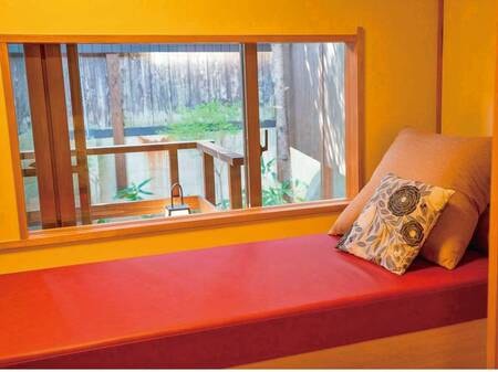 【禁煙】露天・ダイニング付き和洋室/一例