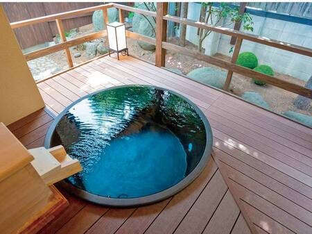 【禁煙】露天・ダイニング付き和洋室/一例