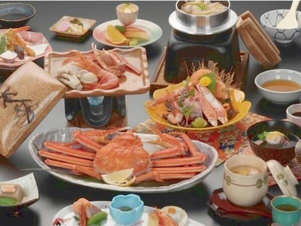 2025料理長一押【蟹のフルコース会席】/一例