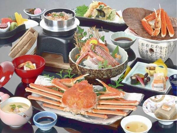 2025料理長一押【蟹のフルコース会席】/一例