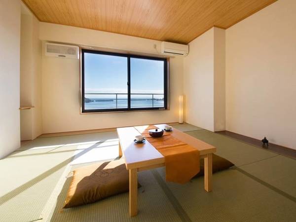 【■オーシャンビュー■10畳≪禁煙≫/例】青い空、青い海♪美景に心現れる、つかの間のひとときを。