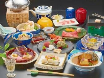 家族とすごす白浜の宿 柳屋／【抄会席/秋・冬の一例】