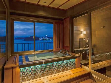 【半露天和洋室/部屋食※6名定員/例】十分な広さのあるお部屋となっており、2~3世帯での長期滞在にもおすすめ