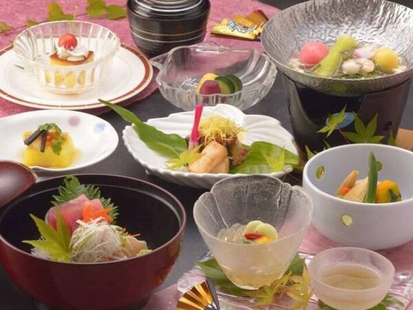 【夕食/一例】身体が喜ぶヘルシーな全7品の創作風会席料理