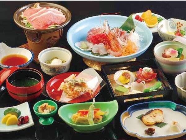 板さんおまかせプランのお料理（一例）