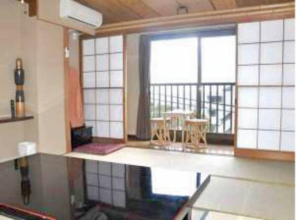 海側和室☆天気のいい日は広々とした青い海を一望（一例）