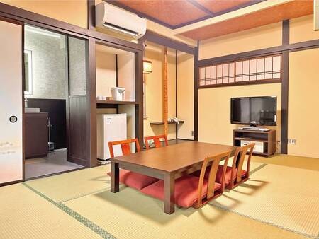 【客室/例】本館 B【1階和室10畳】檜風呂付