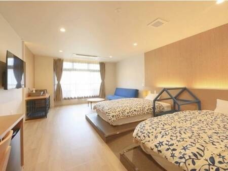 【愛犬と泊まれる】洋室ツイン/一例