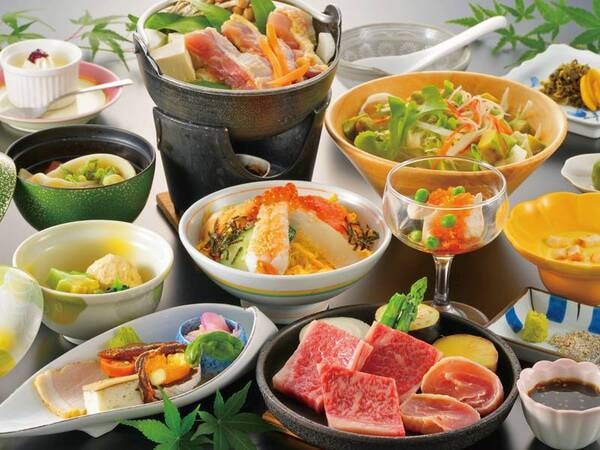 おおいた和牛陶板焼き会席/例