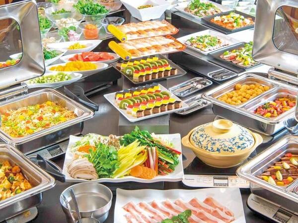 和洋ビュッフェ　※天ぷらとステーキはライブキッチン