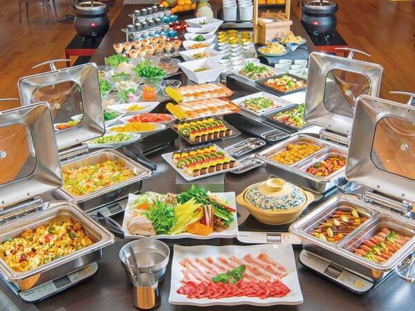 和洋ビュッフェ　※天ぷら、ステーキはライブキッチン