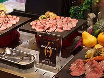 灯りの宿 燈月/おおいた和牛ローストビーフ付ビュッフェ/例