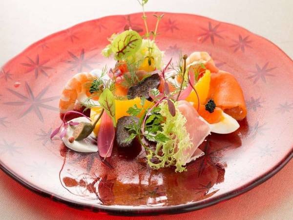 黒毛和牛ステーキメイン創作料理/一例
