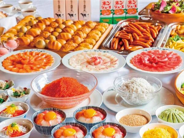 【朝食ビュッフェ/例】約100種が食べ放題!