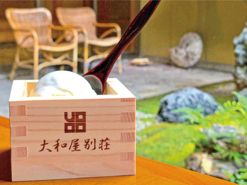 【湯上りアイスクリーム（無料）※イメージ】無料でアイスクリームをご用意。お部屋のお持ち込みも可