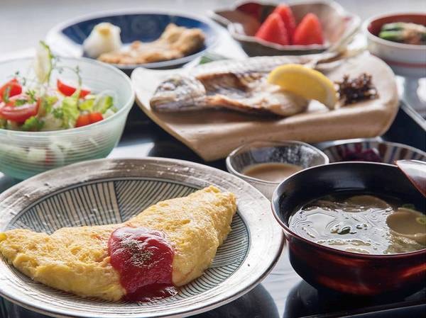 大和屋別荘伝統の朝食/一例
