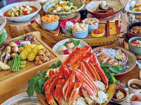 【夕食ブッフェ/写真一例】