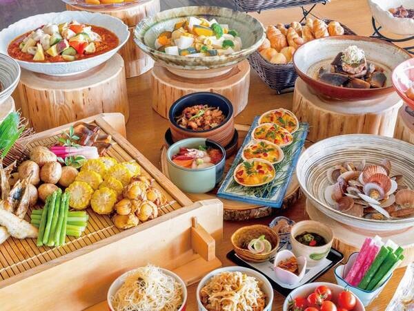 【朝食ブッフェ／写真一例】