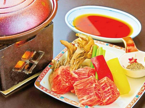 牛ヒレ肉のステーキ/例