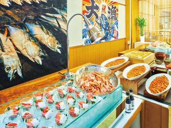 【夕食バイキング/例】熊野の海の幸が勢ぞろい!