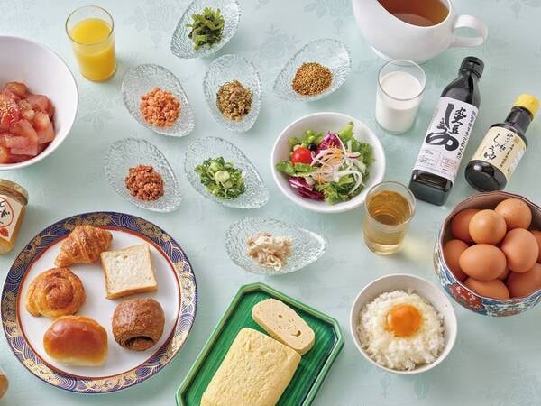 【朝食バイキング/例】和歌山県や熊野地方の地元食材をたっぷり使用!