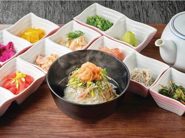 【朝食バイキング/例】お茶漬けバイキングもご用意