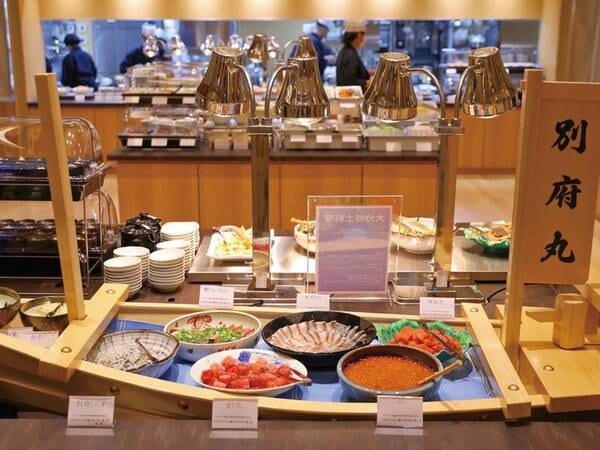 【夕食/例】大型の船盛「別府丸」出航！