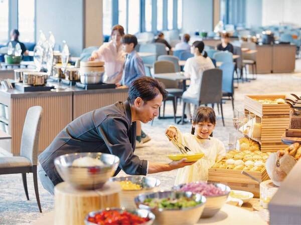 【朝食/例】季節の食材や、長崎ならではの食材を使用したバラエティ豊かな朝食