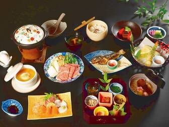 かけ流し温泉の宿栄の湯旅館/【基本会席コース/例】素朴の味を大切に一品一品丁寧に仕上げております