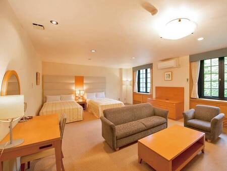 【禁煙】スーペリアツインAタイプ※広々としたお部屋で快適にお過ごし頂けます。