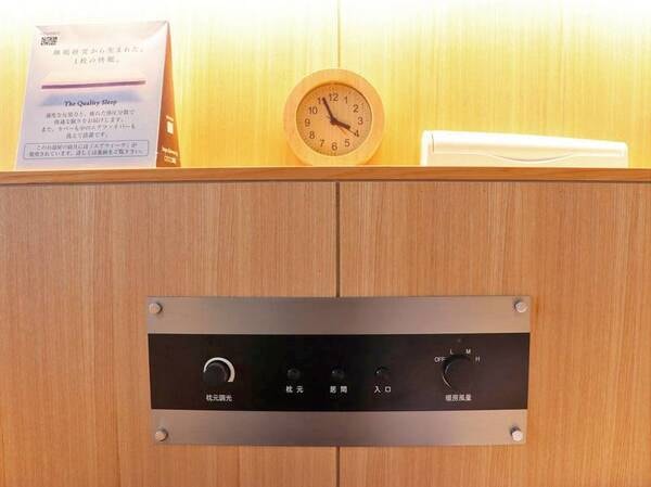 洋室/例：調光＆暖房のコントロールスイッチ