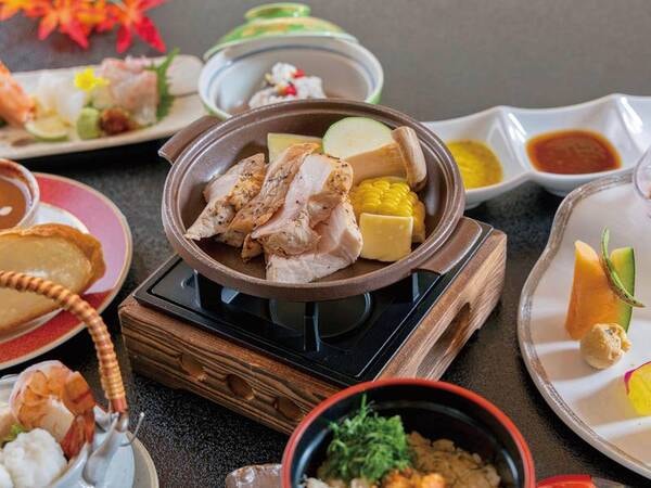 夕食　会席イメージ