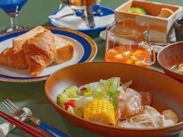 【朝食（洋食）/例】朝食は和食・洋食から選択可能